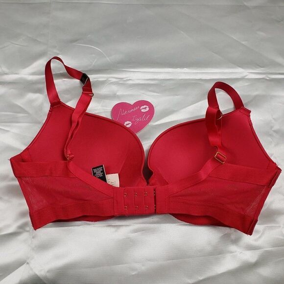 Victoria's Secret Very Sexy Push Up Bra Red Lace - Picture 3 of 4